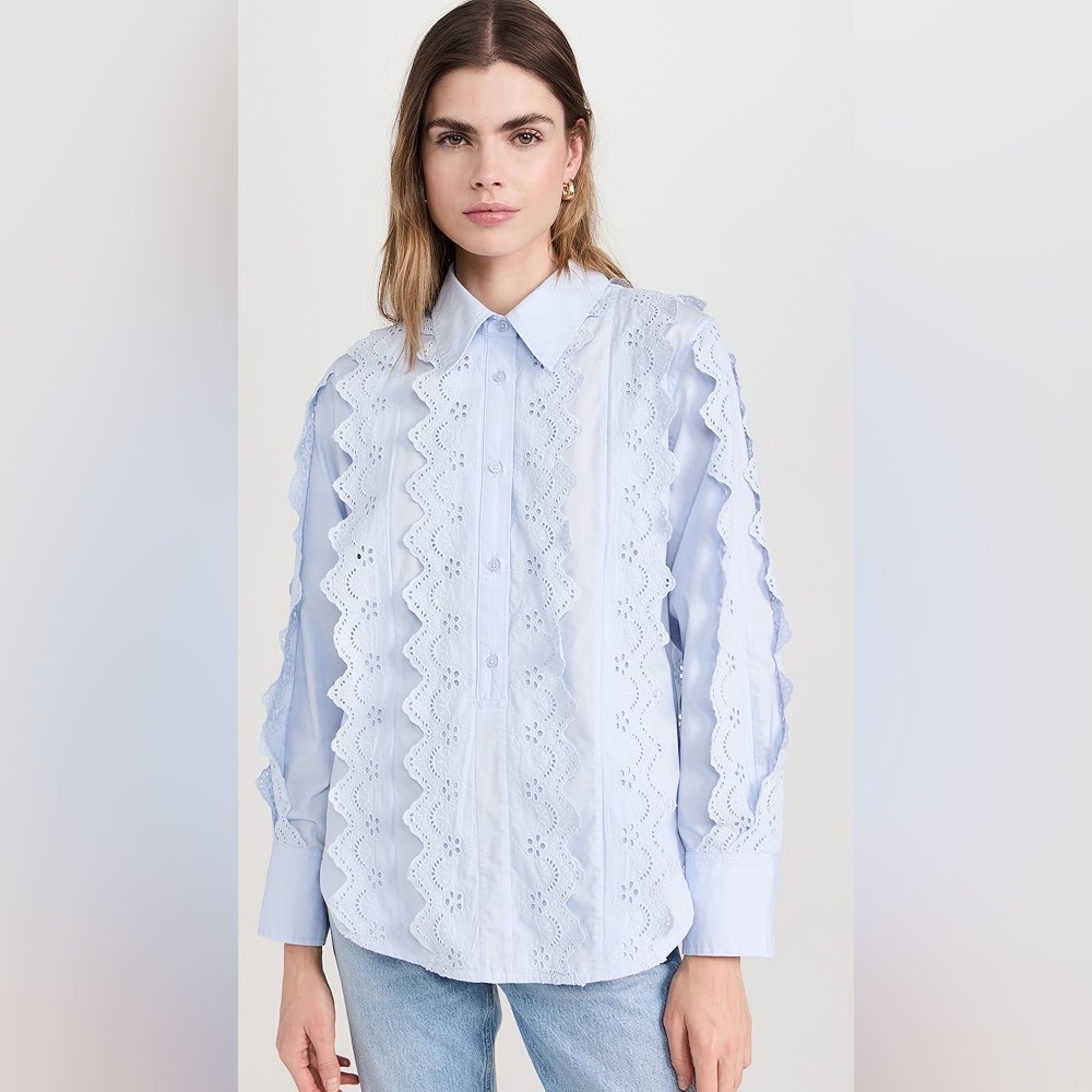 Citizens of Humanity
Shay Popover with Scalloped Trim